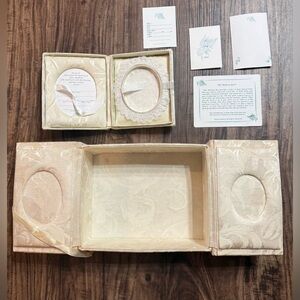 Vintage The Memory Box Memories Unlimited Inc. Baby Infant Newborn Keepsake Box